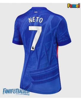 Chelsea Pedro Neto #7 Tricou Fotbal Replică 2025-26 Femei Acasa